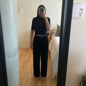 BLACK PANTS TEXTURED | TWIK - SIMONS | LARGE